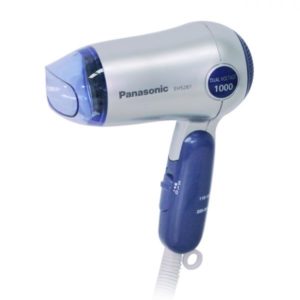 【Panasonic國際牌】旅行摺疊吹風機｜雙電壓吹風機(藍)EH-5287
